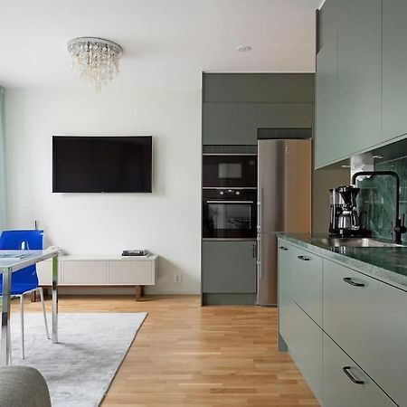 Modern Elegance I Hagastaden Apartment Stockholm Luaran gambar