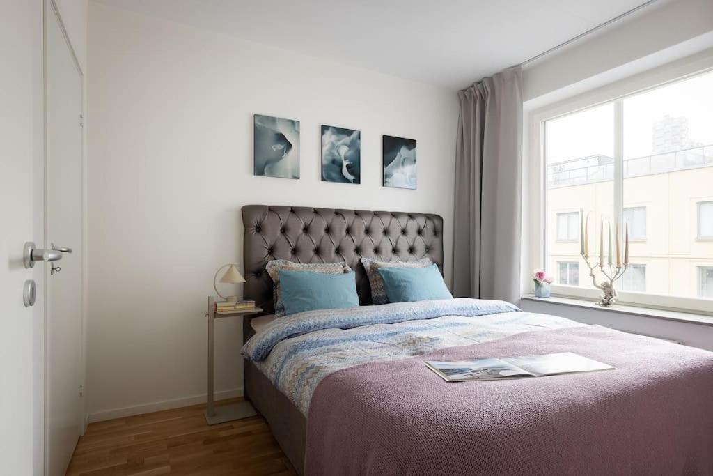 Modern Elegance I Hagastaden Apartment Stockholm Luaran gambar