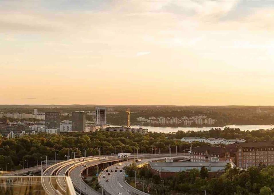 Modern Elegance I Hagastaden Apartment Stockholm Luaran gambar